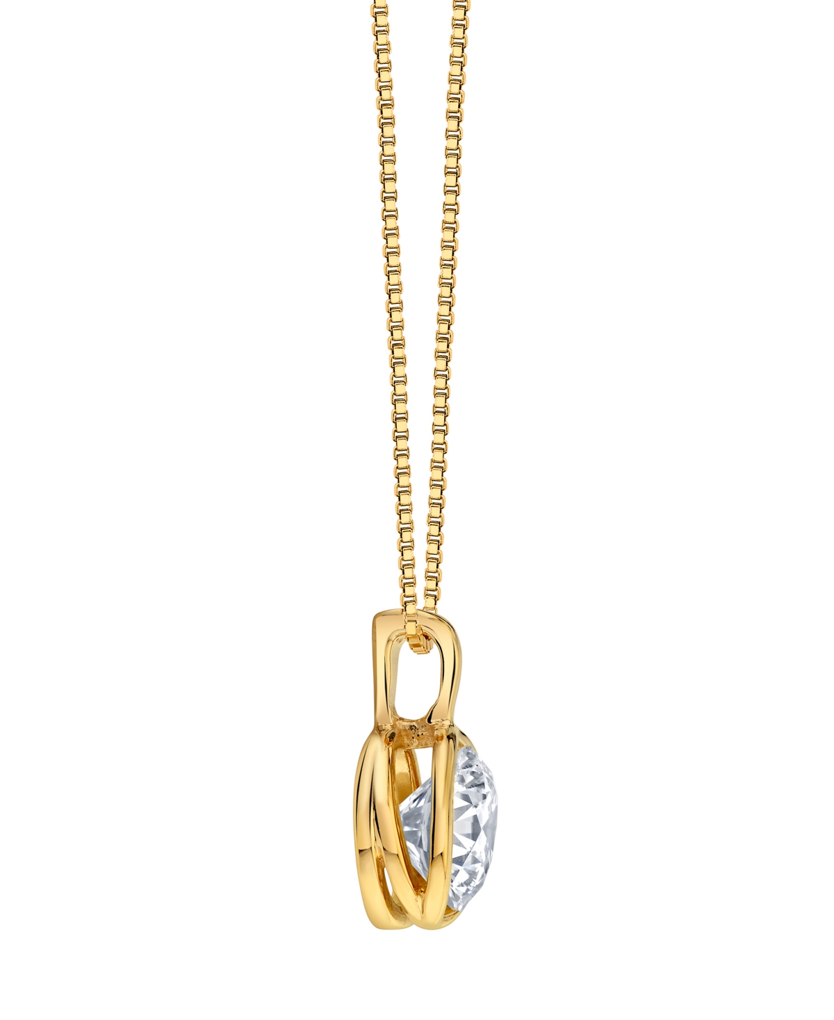 Sirena Lab Grown Diamond Energy Pendant Necklace (1 Ct. T.w.) In 14k Yellow Gold (also In 14 White Gold) In Gold