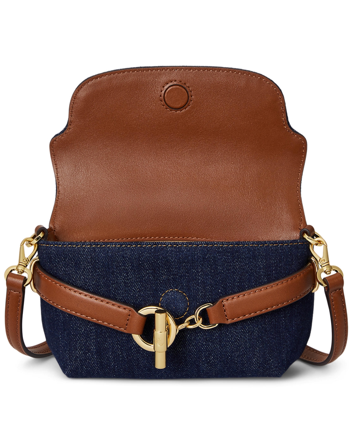 Ralph Lauren Small Blaike Crossbody Bag In Blue
