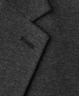 Men's Slim Fit Microstructure Blazer