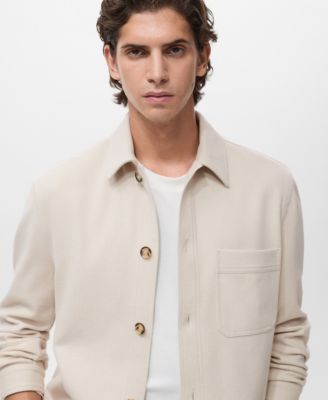 Men's Regular Fit Flannel Overshirt