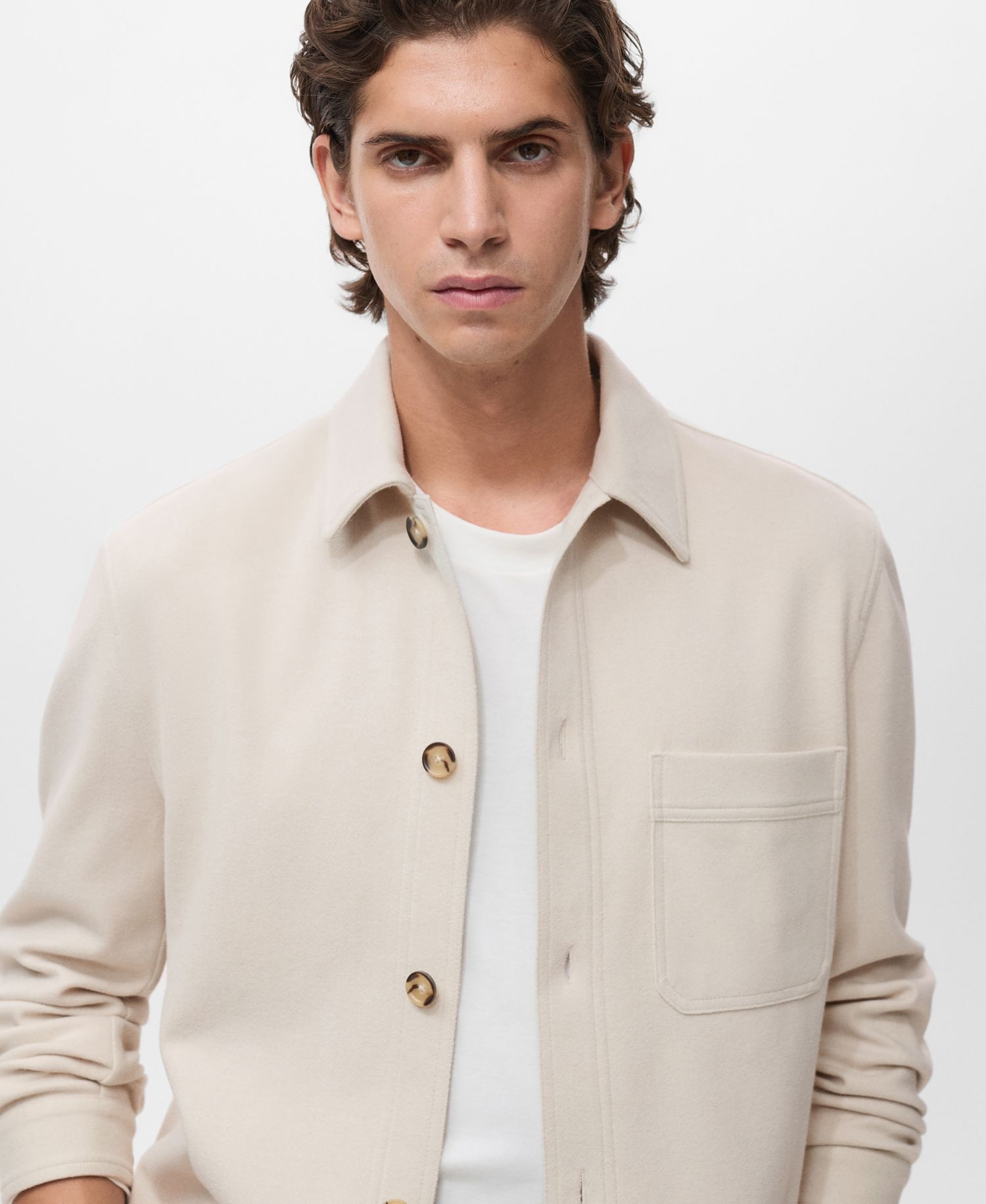 Men's Regular Fit Flannel Overshirt