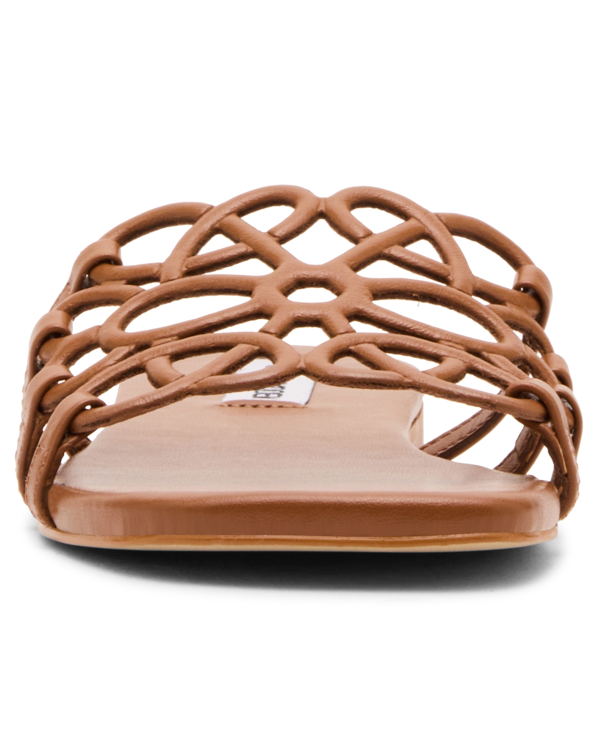Steve Madden Women's Lotus Slide Square-Toe Flat Sandals