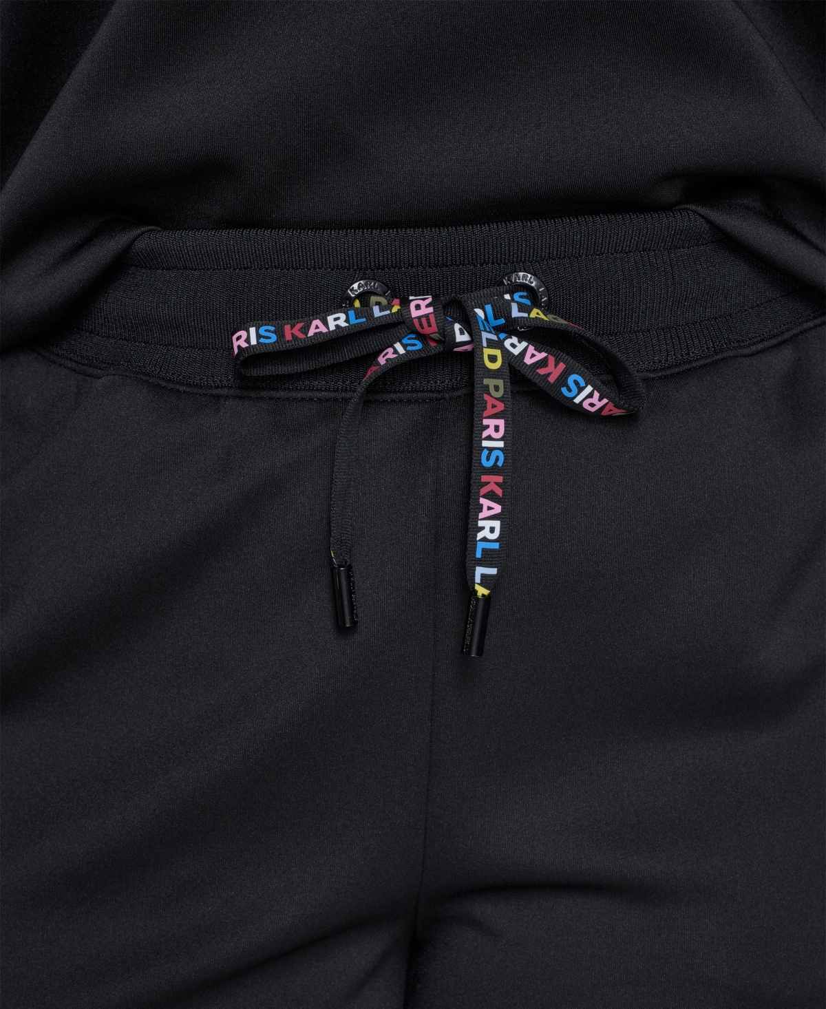 Karl Lagerfeld Plus Size Straight Side Logo Pants In Animal Print