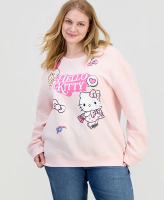 Trendy Plus Size Hello Kitty Sweatshirt