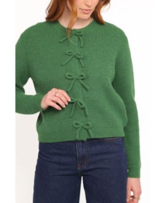 Women's Wilde Bow Front Cardigan Sweaters