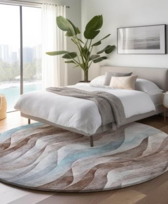 Pacifica PA3 8'x8' Round Area Rug