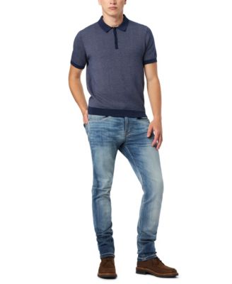 Men's Walbert Ribbed Polo Shirt