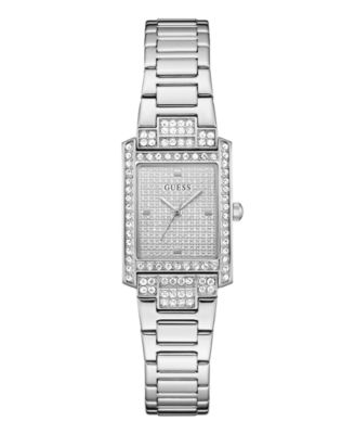Women's Silver-Tone Glitz Analog Watch, 23mm