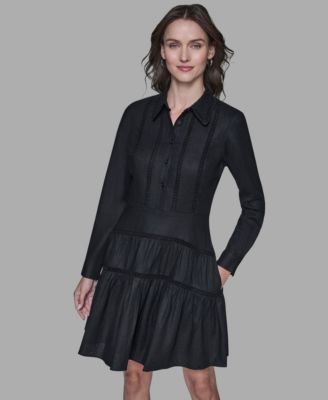 Women's Collared Shirt Dress