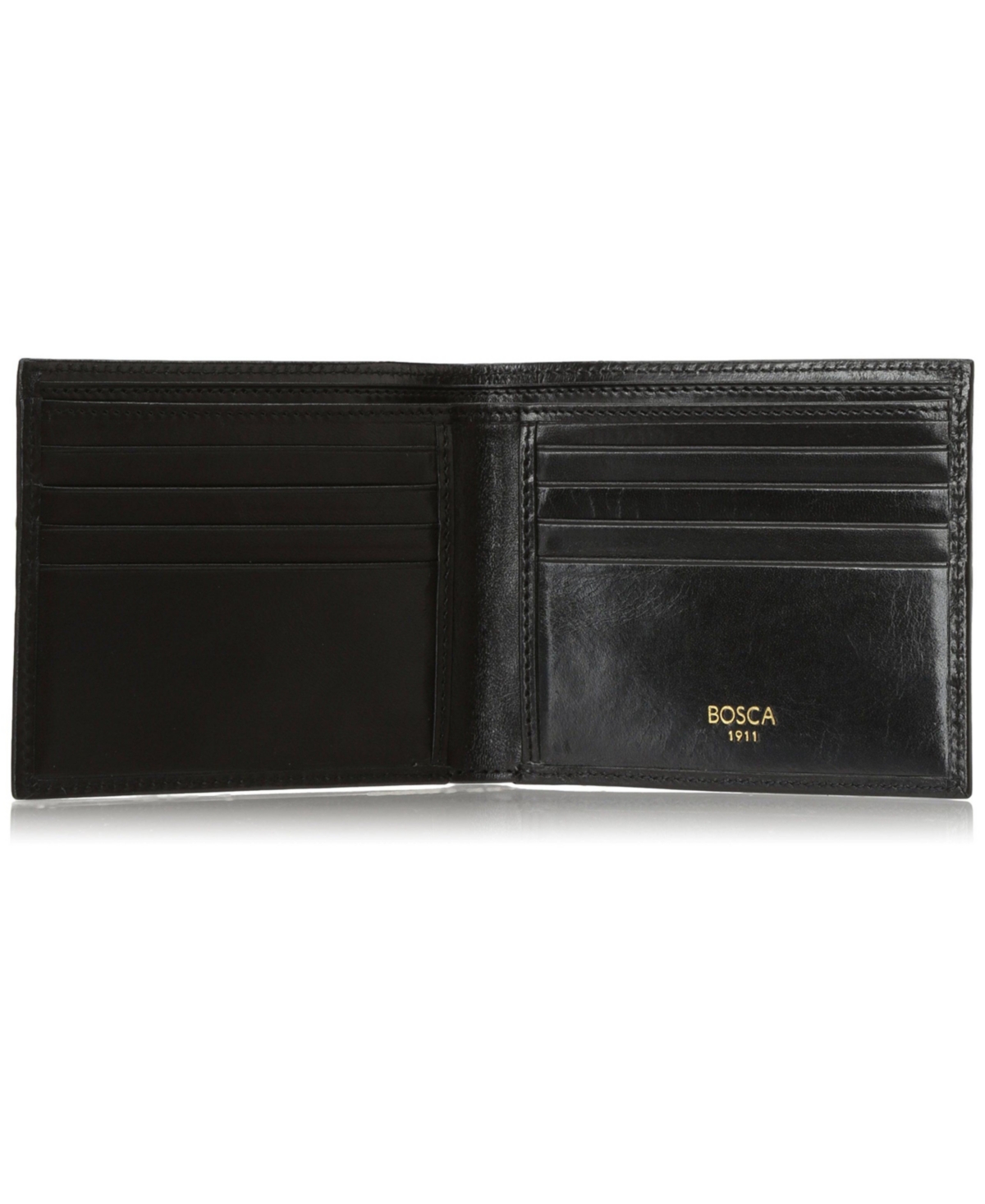 Bosca Men's 8 Pocket Wallet in Old Leather - Rfid