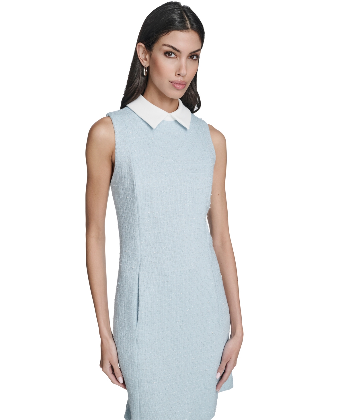 Calvin Klein Women's Collared Sleeveless Dress