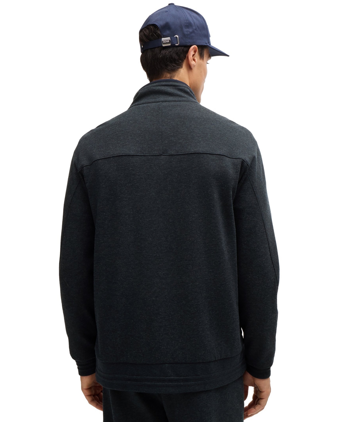 Boss by Hugo Men's Regular-Fit Zipped Sweatshirt