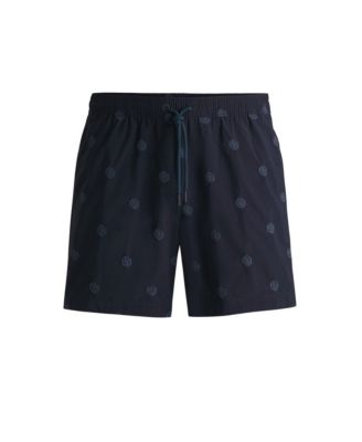 Men's Double B Monogram Quick-Dry Swim Shorts