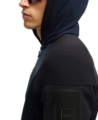 Men's Padded Front Knitted Jacket