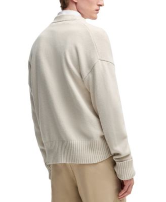 Men's Relaxed-Fit Button Front Cardigan