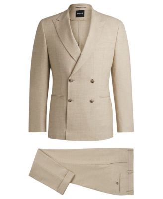 Men's Patterned Tweed Two-Piece Suit