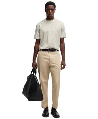 Men's Printed Monogram Cotton Regular-Fit T-Shirt