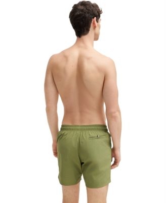 Men's Contrast-Logo Swim Shorts