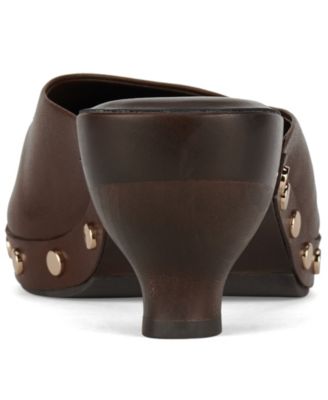 Women's Cloguette Wooden Platform Slip-On Clogs