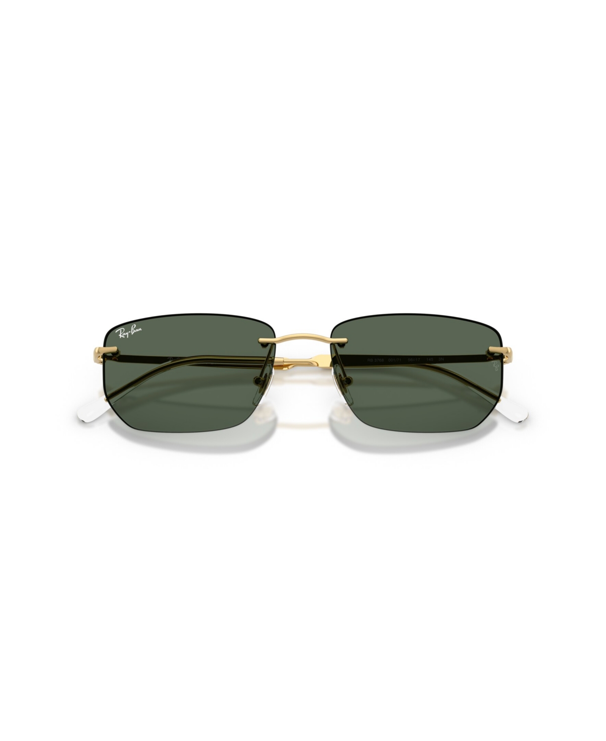 Ray Ban Unisex Geometric Sunglasses, Rb3768 In Green