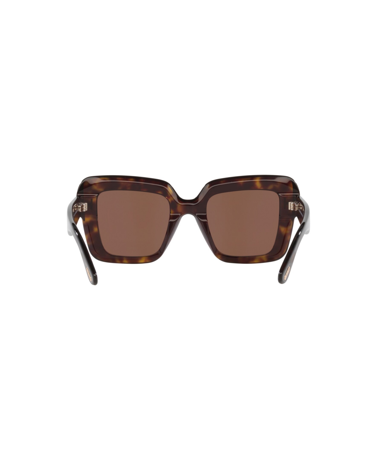 Tom Ford Womens Tr001880 Esme Square-frame Acetate Sunglasses In Brown