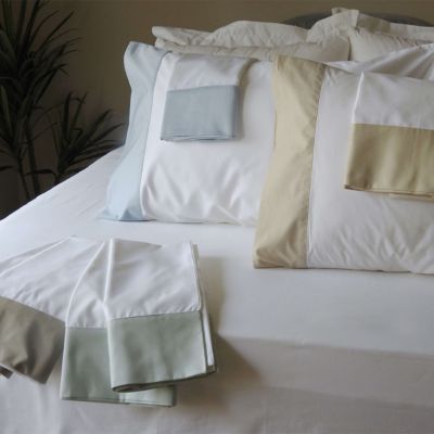 Long Staple Cotton 2 Piece Cuff Pillowcase Set