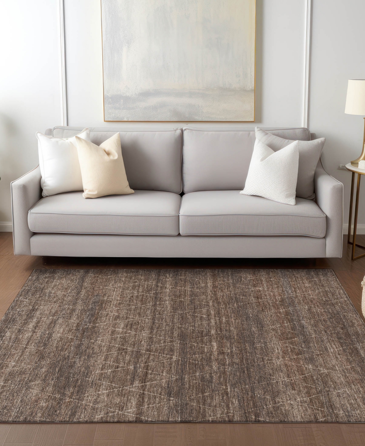 Dalyn Burano Bu3 5'x7'6'' Area Rug In Brown