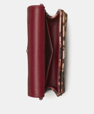 Natasha Downtown Leopard Card Case Wallet