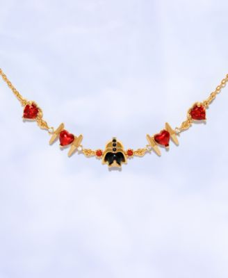 Star Wars Crystal Lord Vader Gold Plated Bracelet