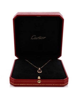 Double C de Cartier Pendant Necklace