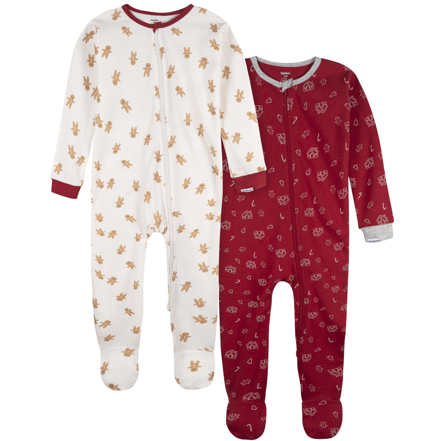 Baby Neutral 2-Piece Snug Fitting Footed Pajamas