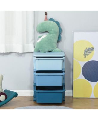 22.25" 3 Tier Kids Storage Unit Dresser Tower,