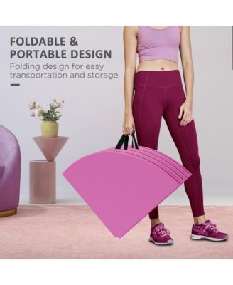 Foldable Pole Dance Crash Mat w/ Handles,