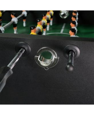 Indoor Modern Style Foosball Soccer Game Table with Drink Holders and Manual Scorers