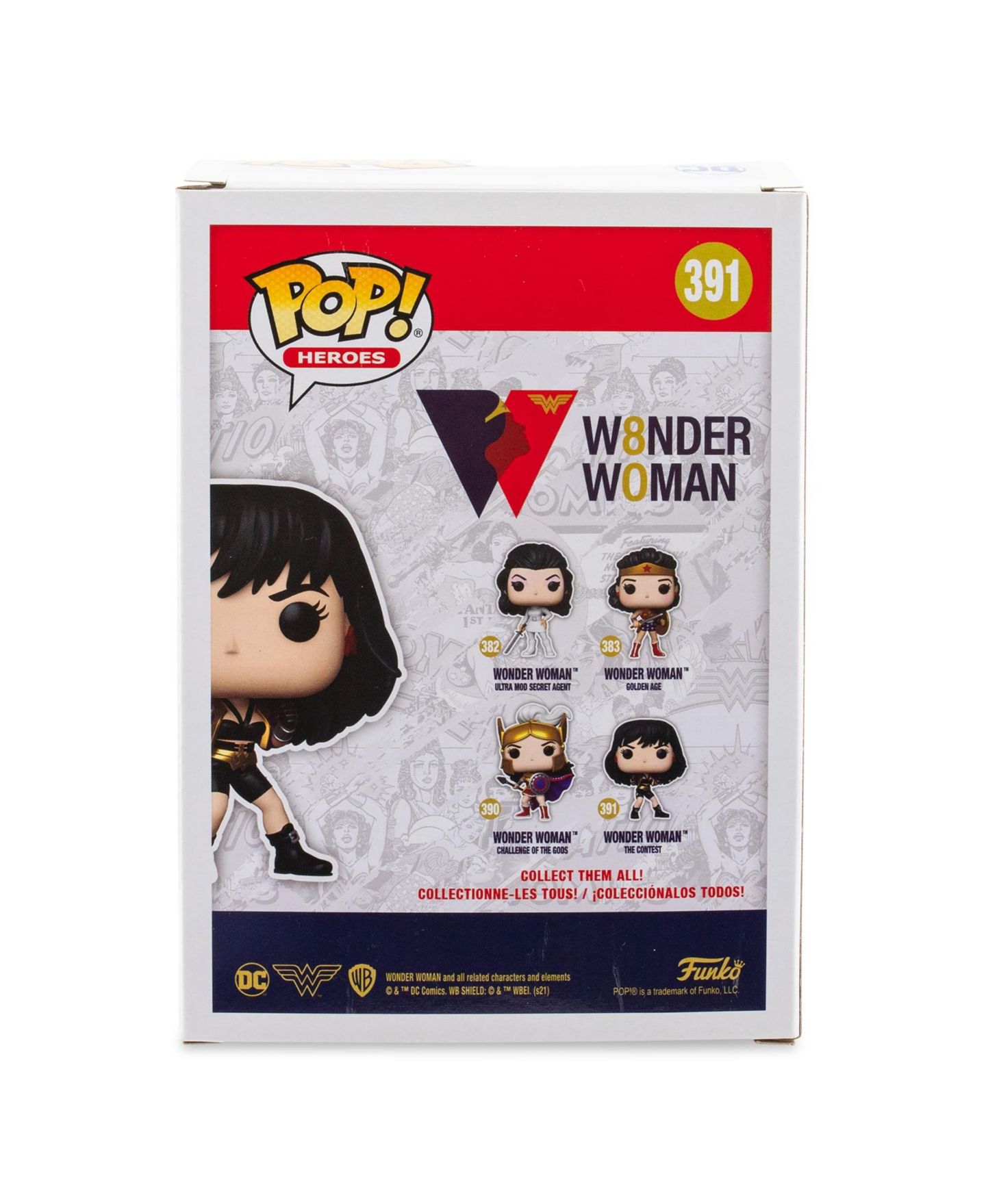 Детская фигурка Funko Pop! Wonder Woman (The Contest) 3.75" Action Figure, цвет: Assorted Pre-Pack — фото 8