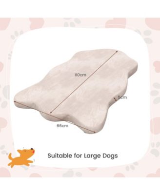 Orthopedic Dog Bed with Memory Foam Support for Large Dogs