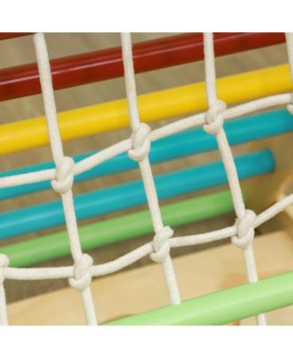 5 in 1 Pikler Triangle Set with Slide & bags for 18-48 Months