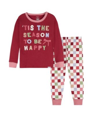 Baby Girls 2-Piece Snug Fitting Pajama Set