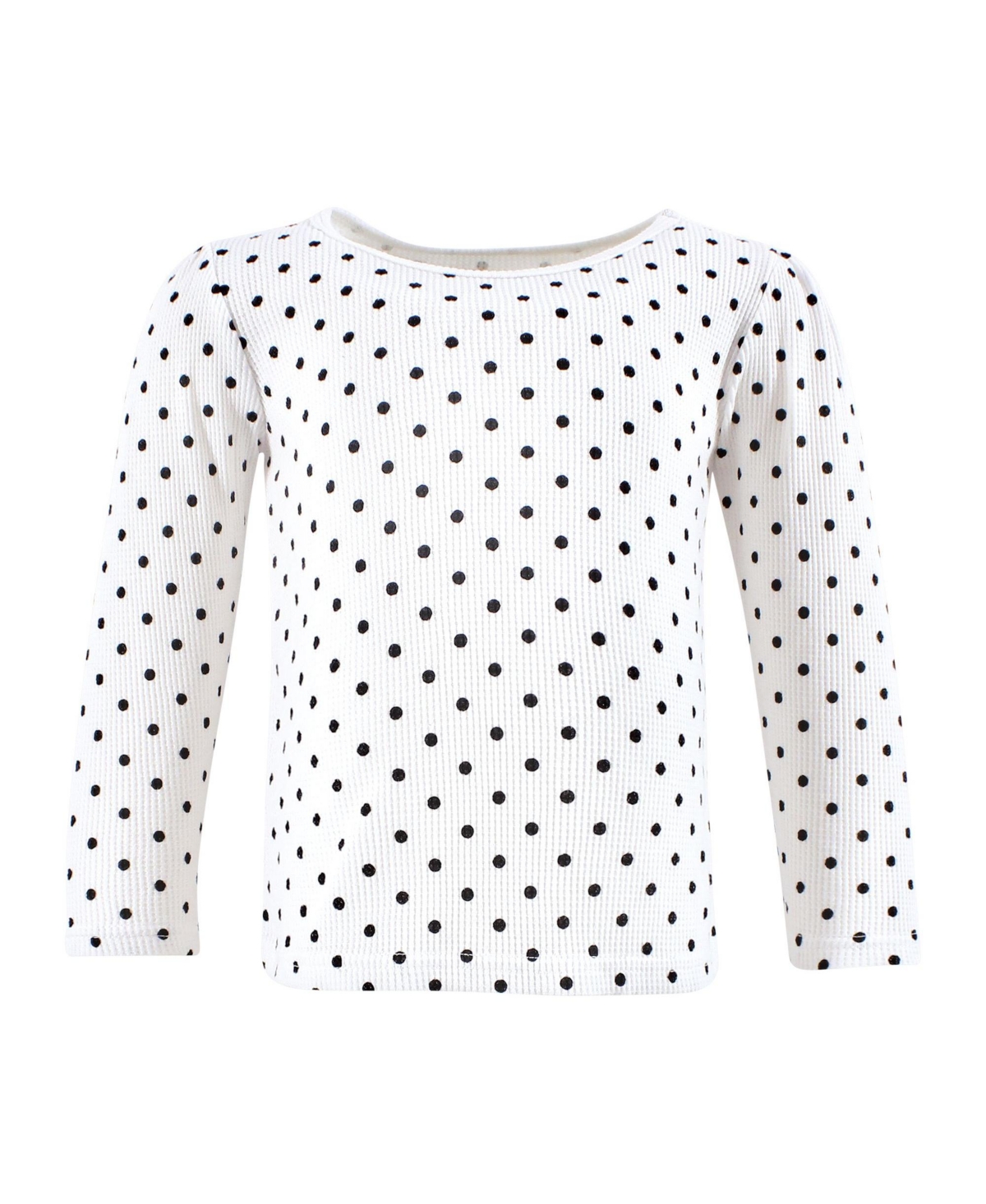 Hudson Baby Baby Girls Hudson Thermal Long Sleeve Tees 5pk, Snowflake, 18-24 Months