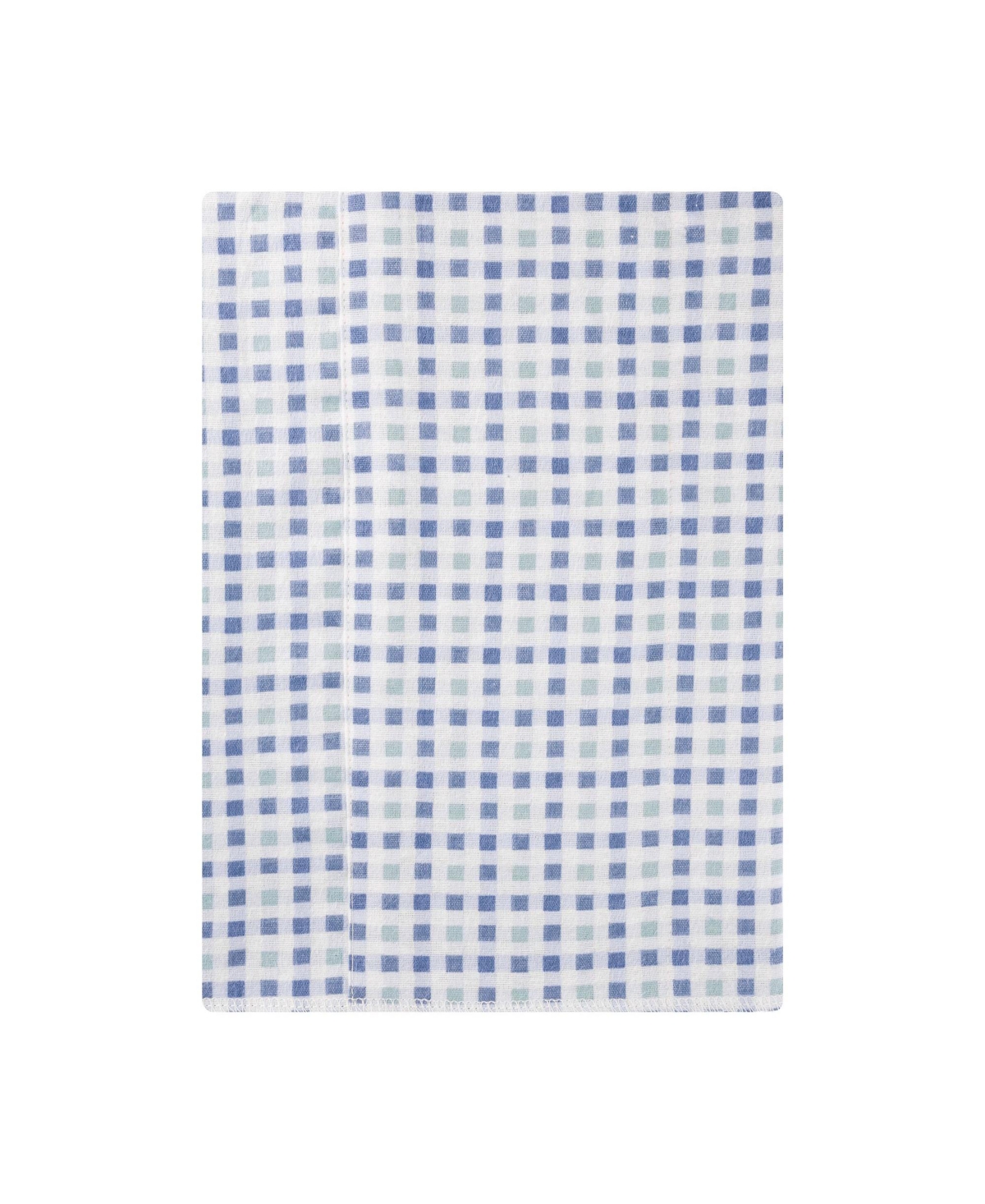 Hudson Baby Cotton Flannel Burp Cloths 4-Pack, Little Sea Turtle, One Size