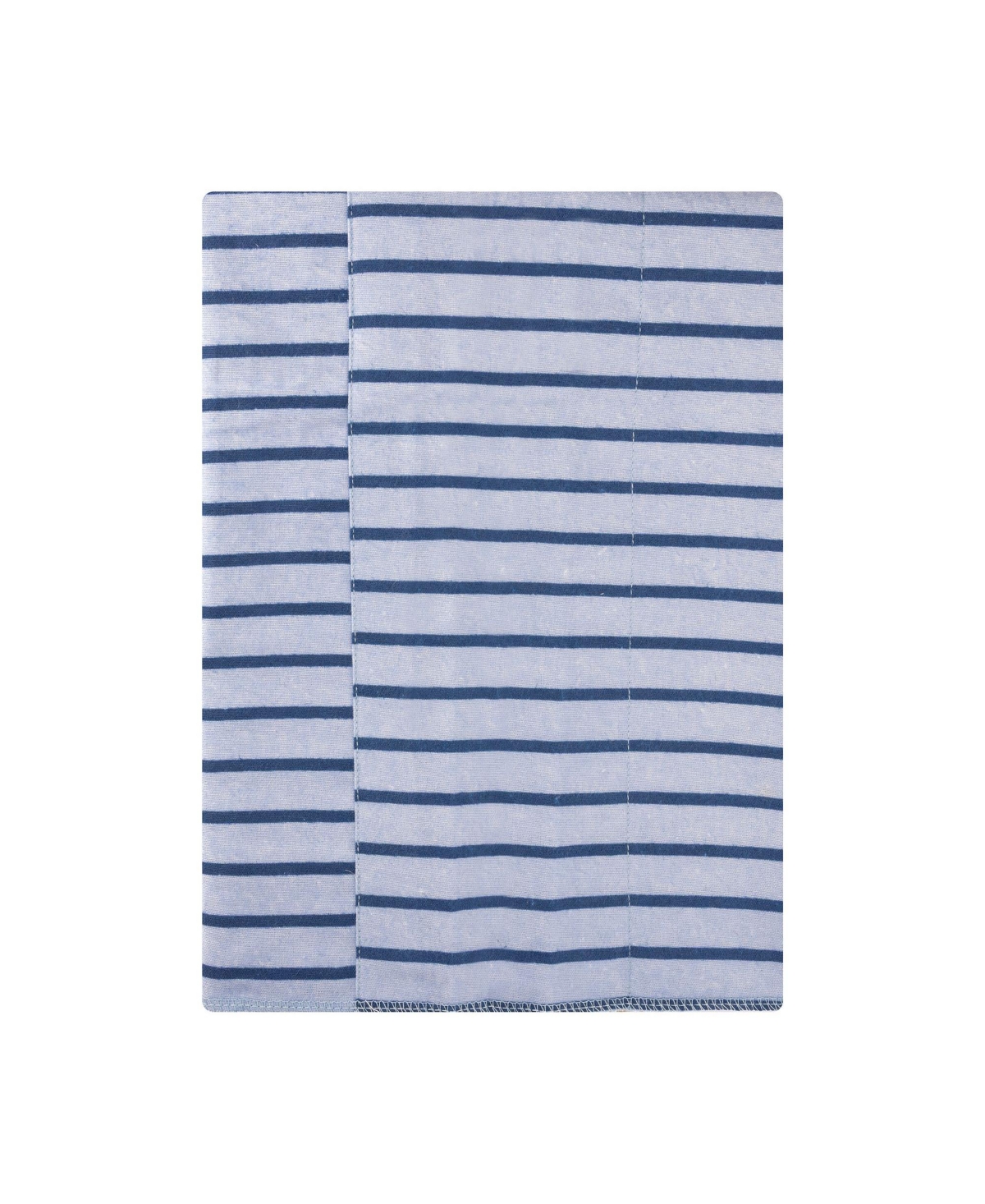 Hudson Baby Cotton Flannel Burp Cloths -Pack, Sea Friends