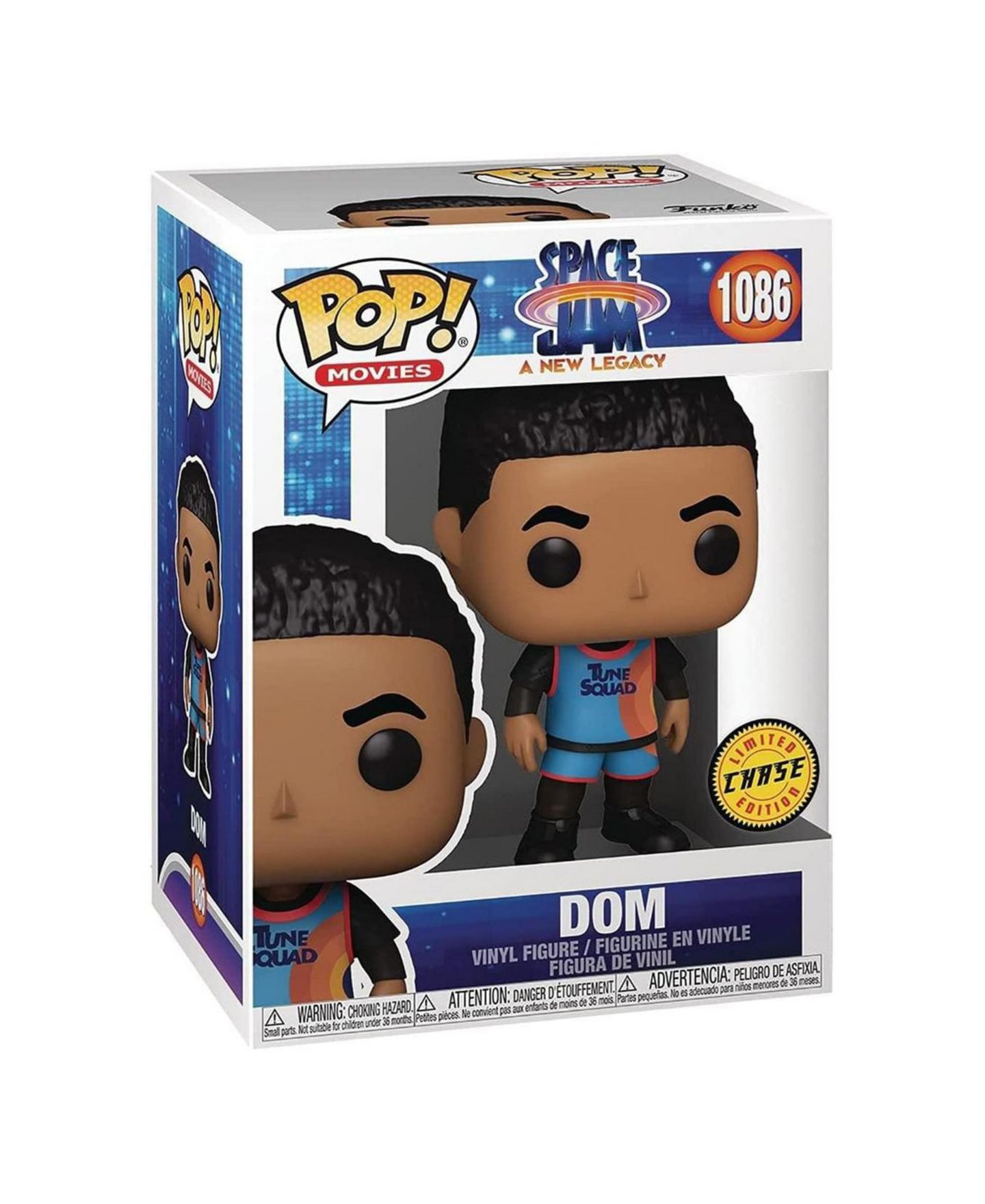 Детская фигурка Funko Pop! Space Jam Dom Chase 3 ¾" Vinyl, от 6 лет — фото 2