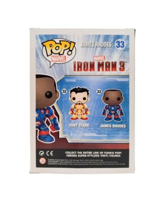 Marvel Pop Vinyl: Iron Man 3 Movie James Rhodes SDCC 2013 Exclusive Chase