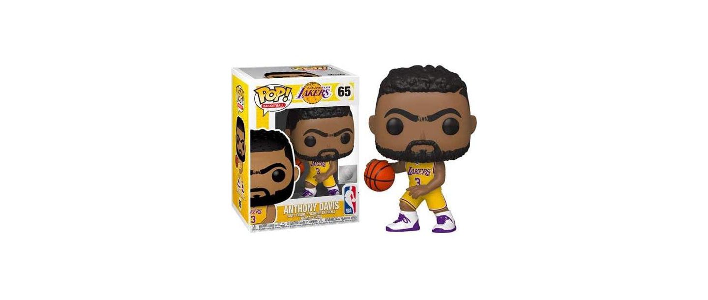 Детская фигурка Funko Pop! LA Lakers Anthony Davis 3.75" Action Figure, Ages 3+ — фото 2