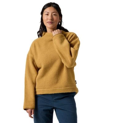 Women's Wander Pile-Fleece Mock-Neck Top Pullover Fleece