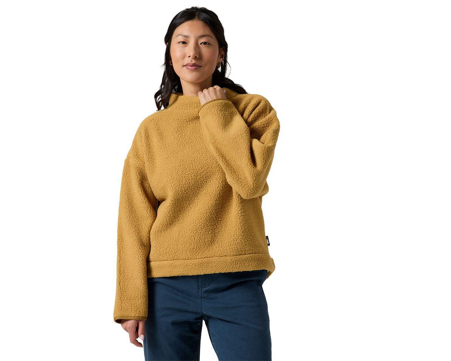 Women's Wander Pile-Fleece Mock-Neck Top Pullover Fleece