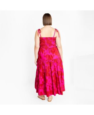 Women's Marli Print Maxi Dress