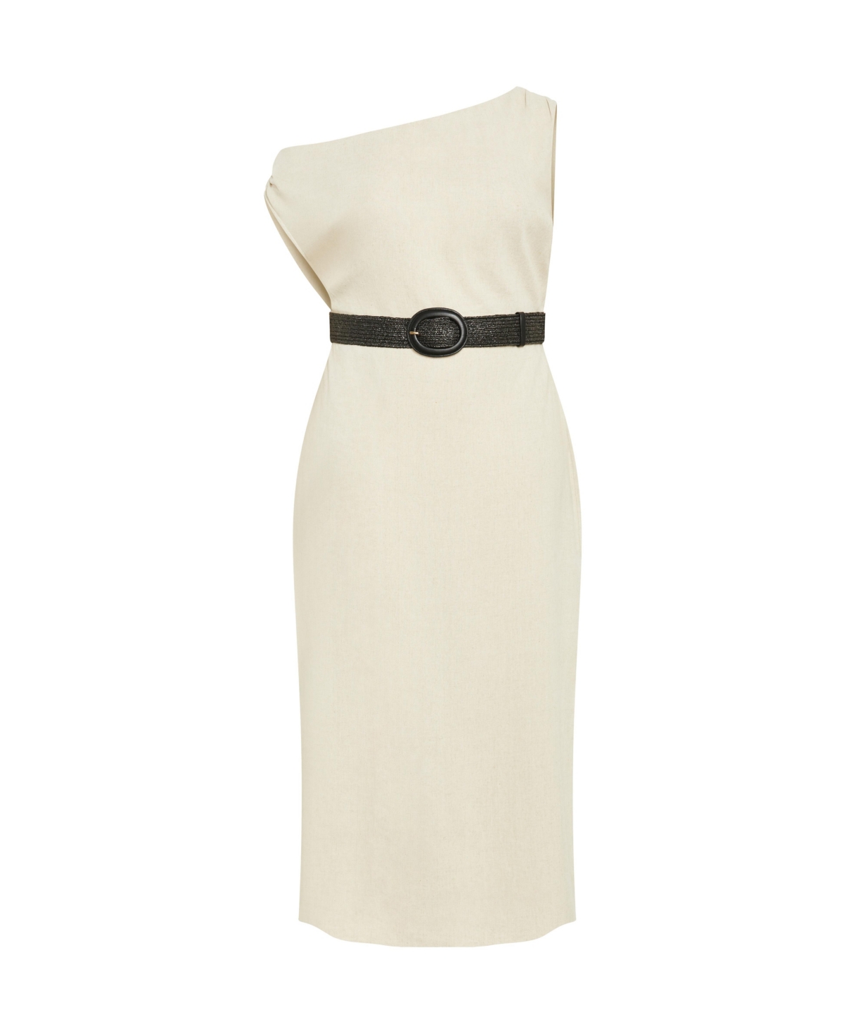 City Chic Women's Millie Linen Maxi Dress