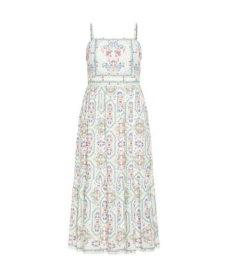 Women's Plus Size Molly Print Maxi Dress