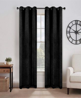 Senna Textured Blackout Curtain Set of 2 Panels, 42"x 108"